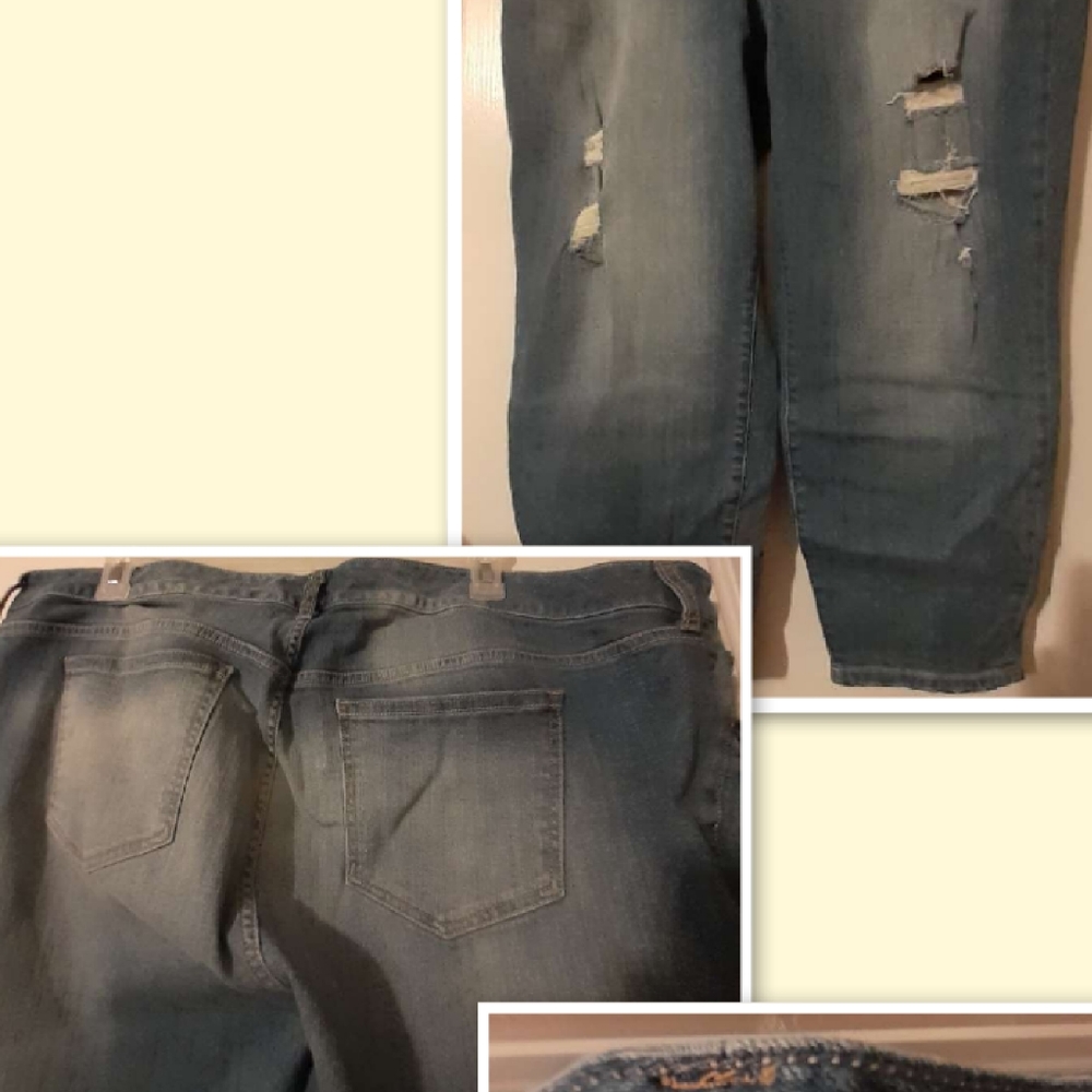 Plus size jeans